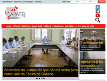 Tablet Screenshot of apatej.org.br